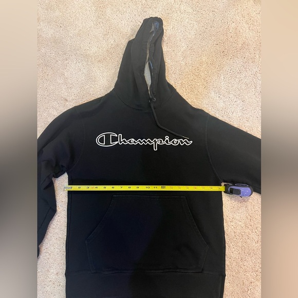 Champion Other - Mens/Unisex Small Champion Black Hoodie Sweatshirt